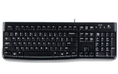 Logitech 920-002505 keyboard Office USB QWERTY Turkish Black view 1