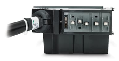 APC PDM2332IEC-3P30R-1 power distribution unit (PDU) Black, Blue view 2