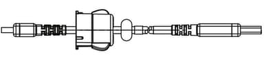 Zebra USB2.0 - miniUSB2.0 USB cable USB A Mini-USB B 0.48 Gbit/s view 1