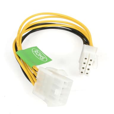 StarTech.com 8in EPS 8 Pin Power Extension Cable view 1