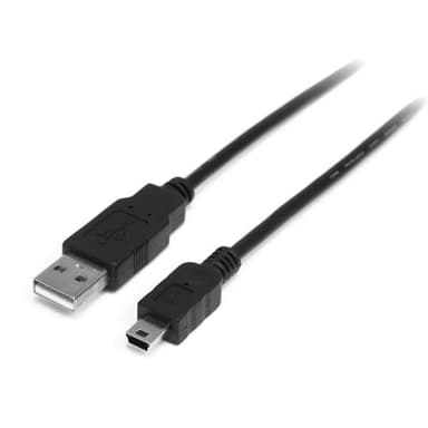 StarTech.com 0.5m Mini USB 2.0 Cable - A to Mini B - M/M view 1