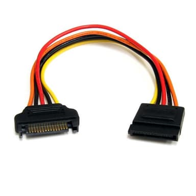 StarTech.com 8in 15 pin SATA Power Extension Cable view 1