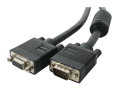 StarTech.com 15m Coax High Resolution Monitor VGA Video Extension Cable - HD15 M/F view 1
