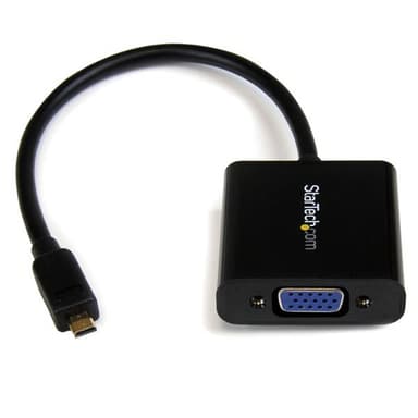 StarTech.com Micro HDMI to VGA Adapter Converter for Smartphones / Ultrabook / Tablet - 1920x1080 view 1