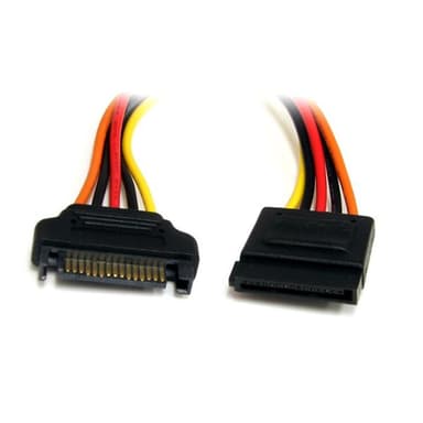 StarTech.com 12in 15 pin SATA Power Extension Cable view 1