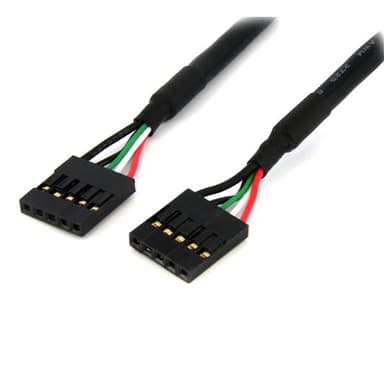 StarTech.com 24in Internal 5 pin USB IDC Motherboard Header Cable F/F view 1