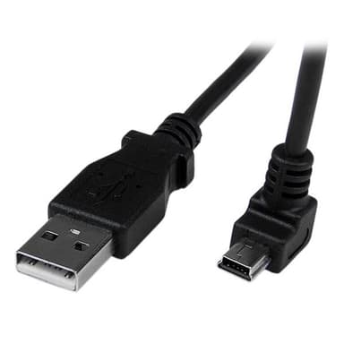 StarTech.com 2m Mini USB Cable - A to Down Angle Mini B view 1