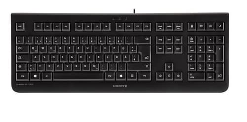 CHERRY KC 1000 keyboard Office USB QWERTY Spanish Black