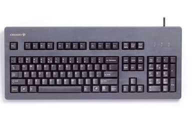 CHERRY G80-3000 keyboard USB + PS/2 Black view 1