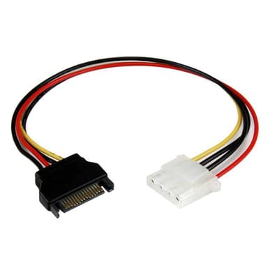 StarTech.com 12in SATA to LP4 Power Cable Adapter - F/M view 1