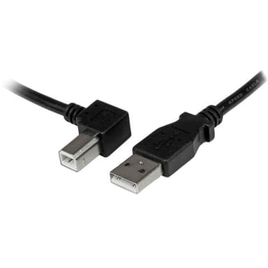 StarTech.com 2m USB 2.0 A to Left Angle B Cable - M/M view 1