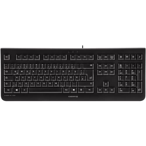 CHERRY KC 1000 keyboard Universal USB QWERTY Nordic Black