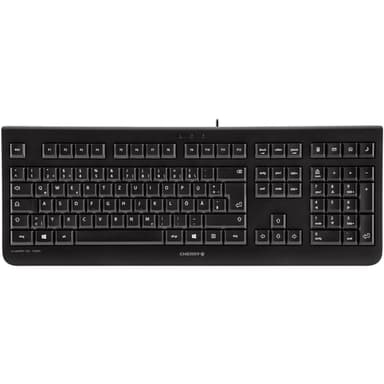 CHERRY KC 1000 keyboard Universal USB QWERTY Nordic Black view 1