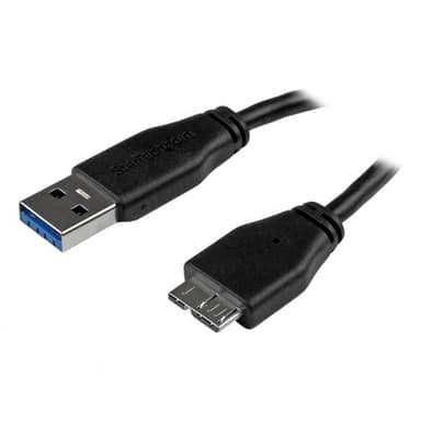 StarTech.com Slim Micro USB 3.0 Cable - M/M - 3m (10ft) view 1