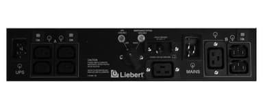 Vertiv MP2-220L power distribution unit (PDU) 4 AC outlet(s) 2U Black view 2