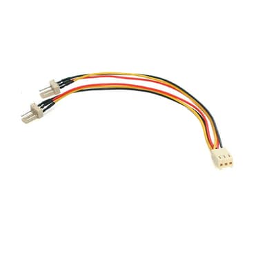 StarTech.com 6in TX3 Fan Power Splitter Cable view 1