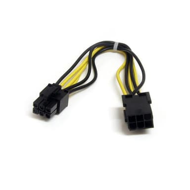 StarTech.com 8in 6 pin PCI Express Power Extension Cable view 1