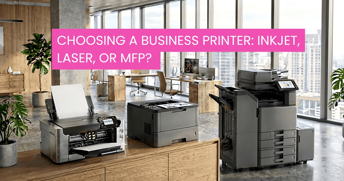 Choosing a Business Printer: Inkjet, Laser, or MFP?