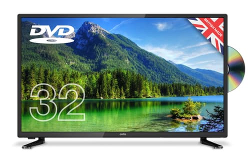 Cello C32227FT2 TV 81.3 cm (32") HD Black 250 cd/m²