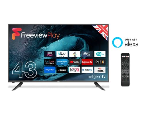 Cello C43FVP TV 109.2 cm (43") Full HD Smart TV Black 220 cd/m²