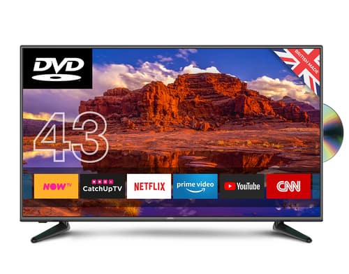 Cello C43SFSD TV 109.2 cm (43") Full HD Smart TV Wi-Fi Black 200 cd/m²