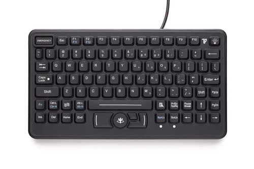 Gamber-Johnson SL-86-911 keyboard Industrial USB QWERTY English Black