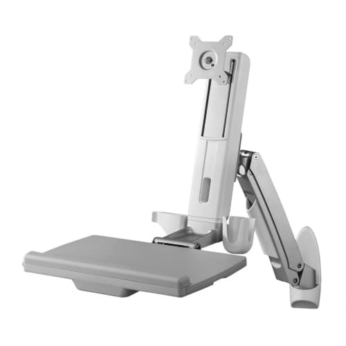 Amer Mounts AMR1AWS monitor mount / stand 61 cm (24") Wall Grey
