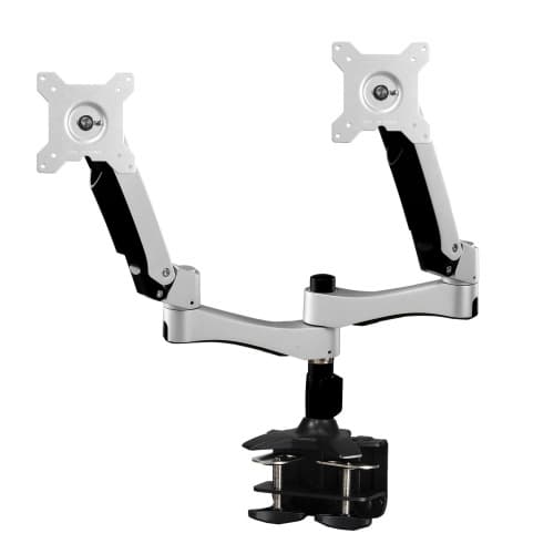 Amer Mounts AMR2AC monitor mount / stand 61 cm (24") Desk Black, Silver