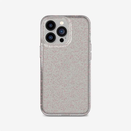 Tech21 Evo Sparkle mobile phone case 15.5 cm (6.1") Cover Multicolour, Transparent — T21-9214