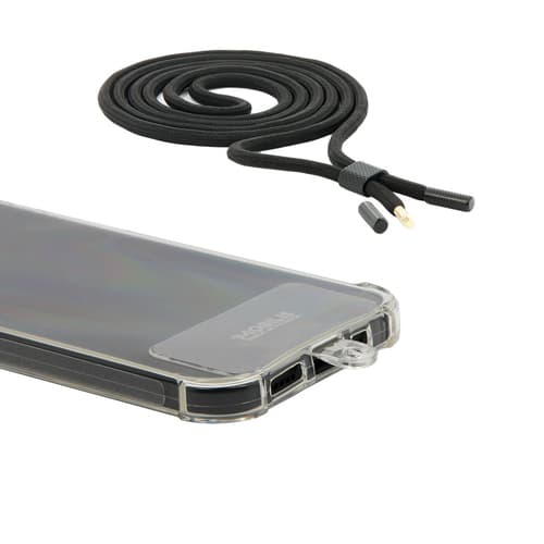 Mobilis 0011340 Universal Removable Smartphone Lanyard - 75 cm - Black