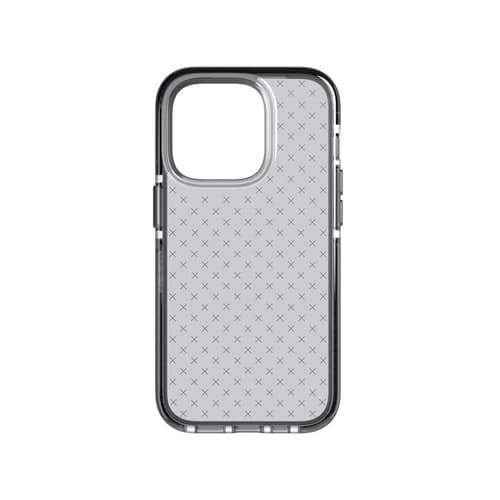 Tech21 Evo Check mobile phone case 15.5 cm (6.1") Cover Black, Grey — T21-9693