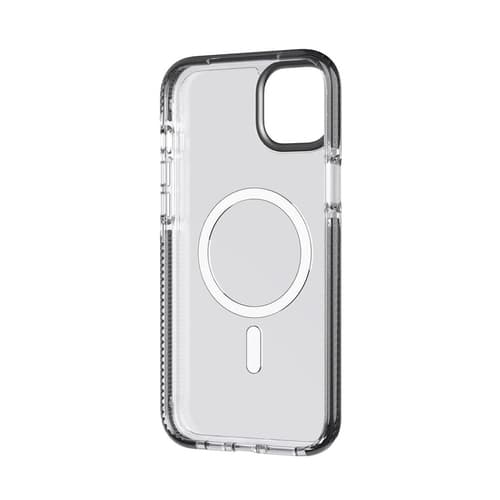 Tech21 Evo Crystal mobile phone case 17 cm (6.7") Cover Black, Transparent
