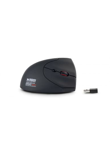 Urban Factory ERGO NEXT VERTICAL 2.4GHZ WIRELESS USB-A & USB-C ERGONOMIC MOUSE FOR RIGHT HANDED