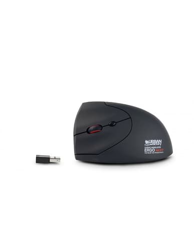 Urban Factory ERGO NEXT VERTICAL 2.4GHZ WIRELESS USB-A & USB-C ERGONOMIC MOUSE FOR LEFT HANDED
