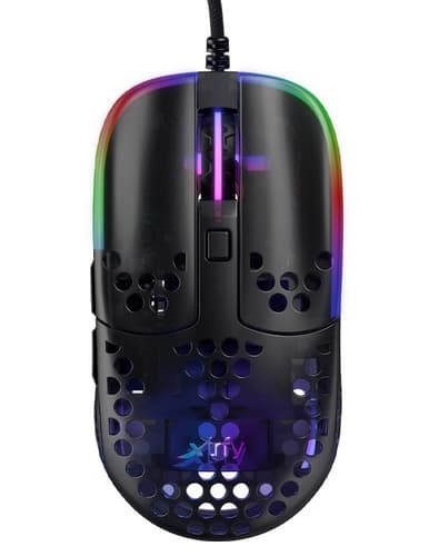 CHERRY XTRFY MZ1 Gaming Maus - schwarz - Maus - Optisc mouse Ambidextrous USB Type-A Optical 16000 DPI