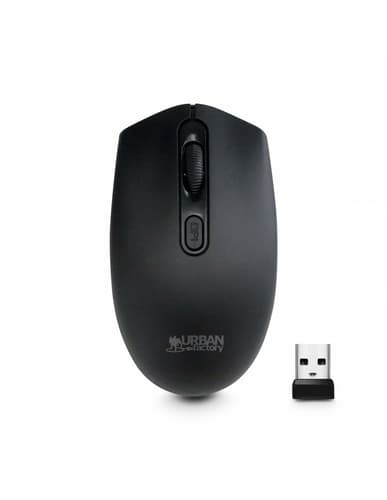 Urban Factory FREE COLOR: WIRELESS 2.4 GHZ MOUSE - 1200 DPI - BLACK