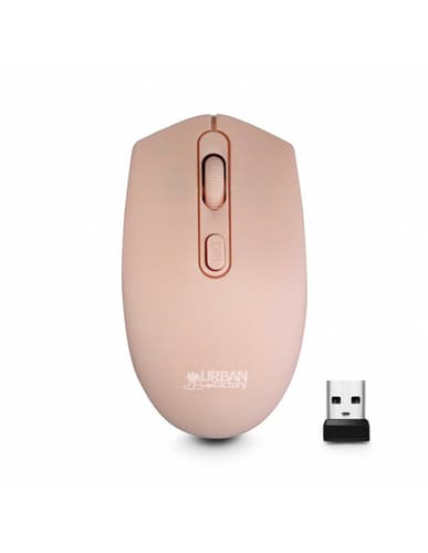 Urban Factory FREE COLOR: WIRELESS 2.4 GHZ MOUSE - 1200 DPI - PINK