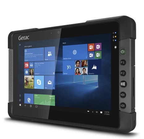 Getac T800 G2 Intel Atom® 256 GB 20.6 cm (8.1") 8 GB Wi-Fi 5 (802.11ac) Windows 10 IoT Enterprise Black