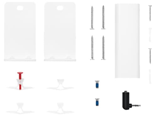 Bose 802171-0020 speaker mount Wall Steel White