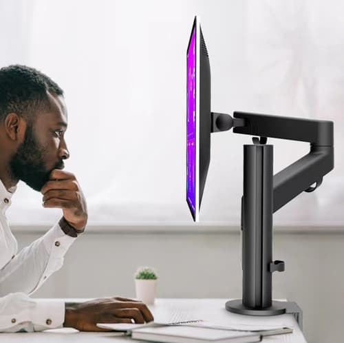 Urban Factory FLEXEE LIGHT SINGLE: Evolutive Dual Monitor Arm