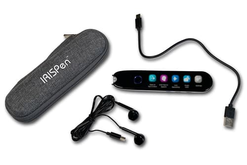 I.R.I.S. IRISPen Reader 8 Pen scanner Black, White
