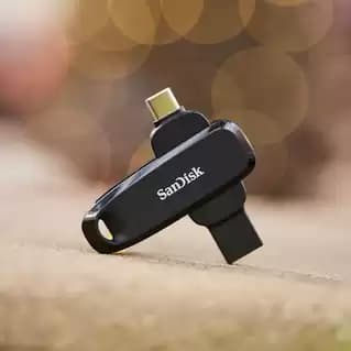 SanDisk SDDDC6-128G-G46 USB flash drive 128 GB USB Type-C 3.2 Gen 1 (3.1 Gen 1) Black