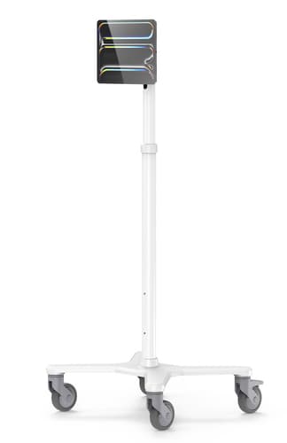Compulocks Universal Invisible Mount Premium Medical Rolling Cart