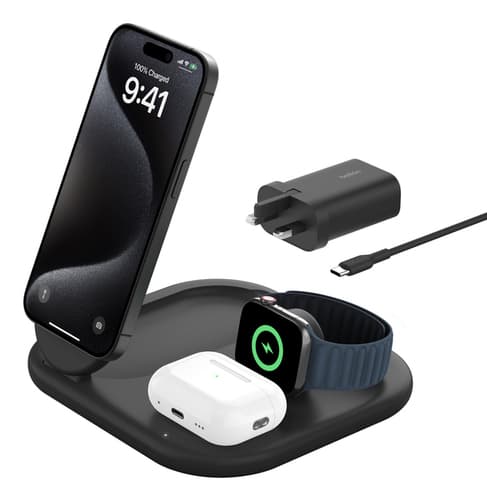 Belkin WIZ029MYBK mobile device charger Black