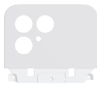 Fairphone F6COVU-1WH-WW1 mobile phone spare part Back housing cover White