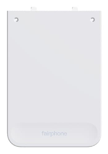 Fairphone F6COVL-1WH-WW1 mobile phone spare part Back housing cover White
