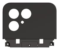 Fairphone F6COVU-1ZW-WW1 mobile phone spare part Back housing cover Black
