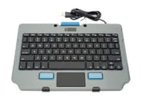 Getac 590GBL000608 mobile device keyboard QWERTY US English USB Grey