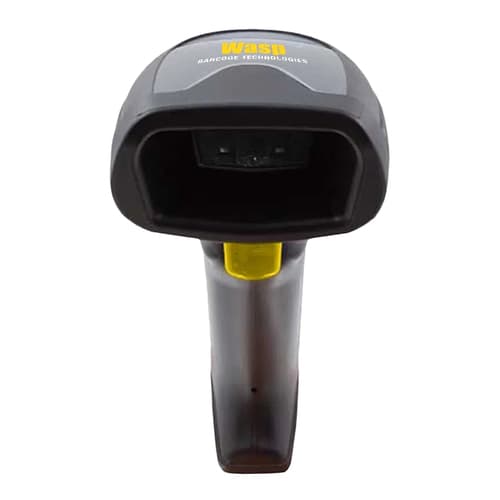 Wasp WWS652 Handheld bar code reader 1D/2D LED Black, Yellow