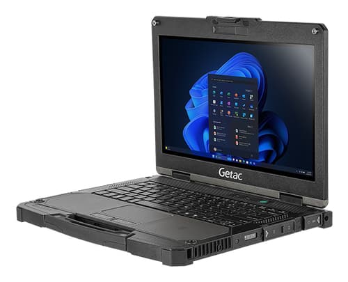 Getac B360 Intel Core Ultra 5 225H Laptop 33.8 cm (13.3") Touchscreen Full HD 16 GB DDR5-SDRAM 256 GB SSD Wi-Fi 7 (802.11be) Windows 11 Pro Black French